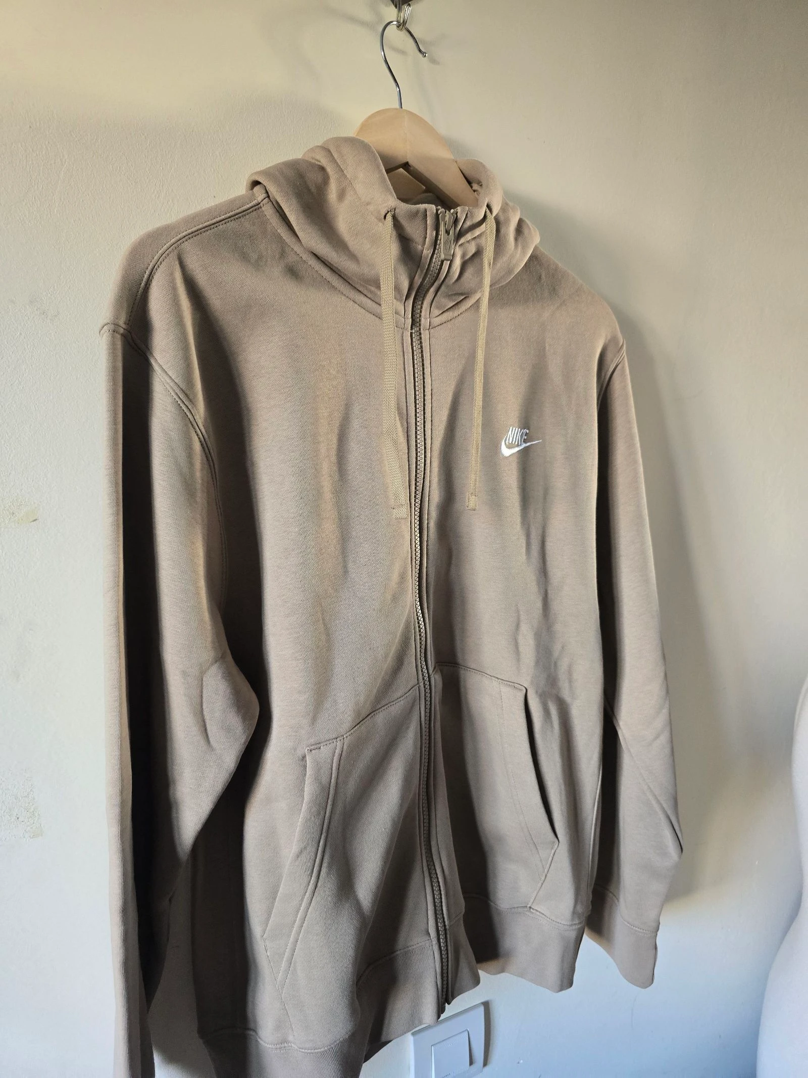 Sudadera Nike Bege com Zíper - Tamanho M (Nova com etiquetas) – photo 6